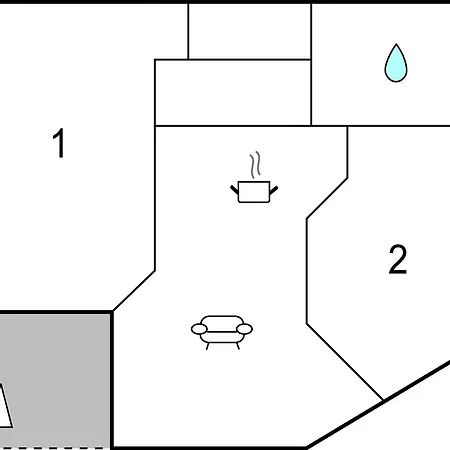 Lägenhet 2 Bedroom Stunning In